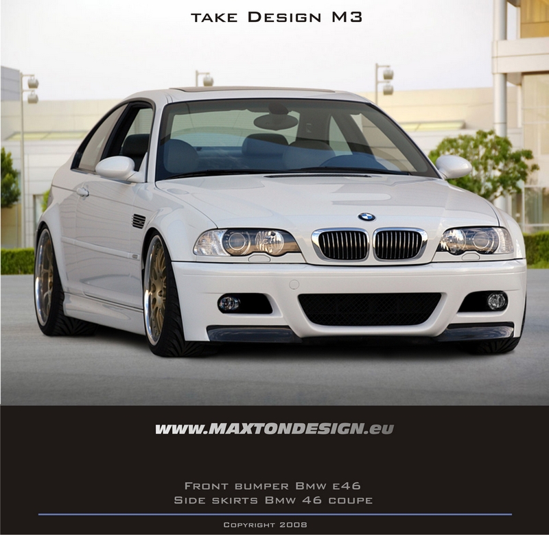 Bara Fata (Coupe si Cabrio) mai putin M3 BMW 3 E46 MAXTON DESIGN