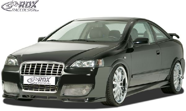 Bara fata RDX "SingleFrame" incl. Metall-Motorhaubenverl?ngerung Opel Astra G (toate modelele, de asemnea si Coupe und Cabrio)